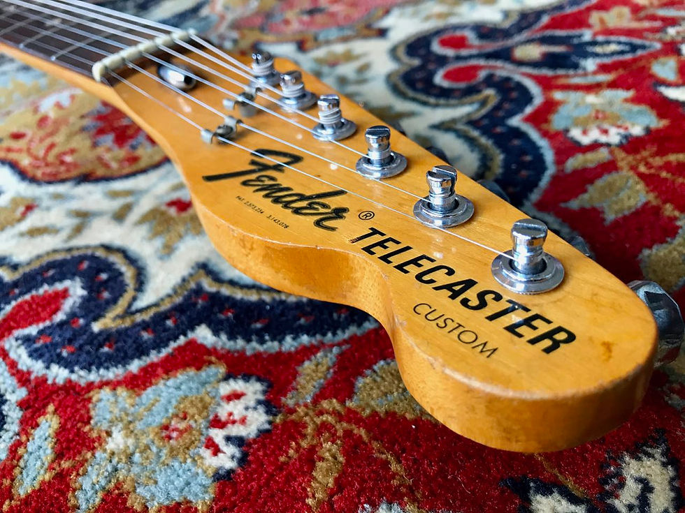 Thumbnail: SOLD! - 1973 Fender Telecaster Custom CAR Candy Apple Red REFIN