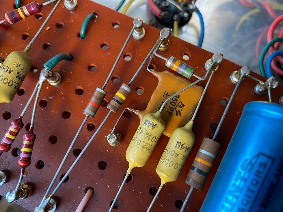 Thumbnail: SOLD! - 1965 Marshall JTM50 MKIII 50W Super PA JTM45 white panel