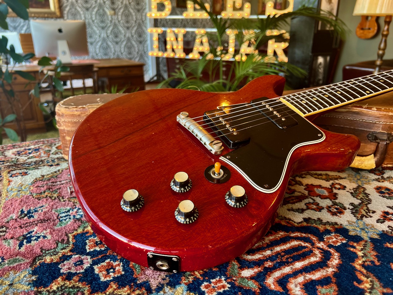 1961 Gibson Les Paul SG Special Cherry DC - Thumbnail 3