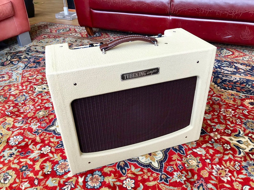 Thumbnail: SOLD! - Tubeking built '59 Fender Tweed Pro Amp 5E5-A