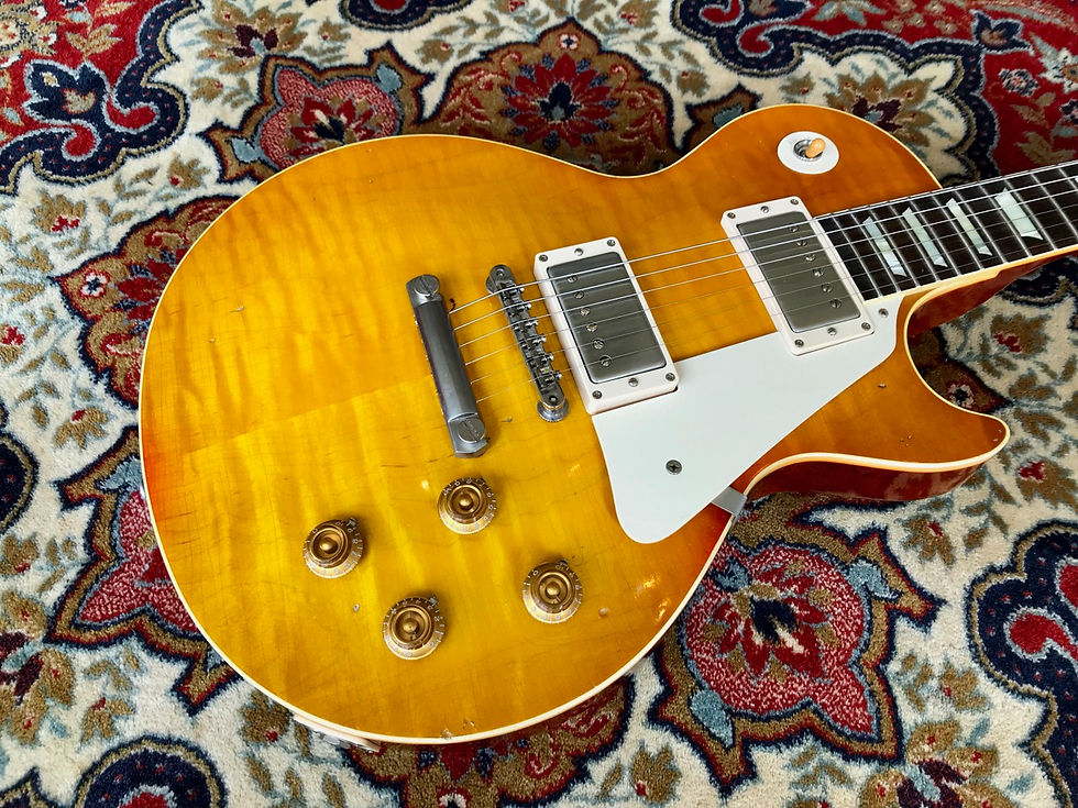 Thumbnail: SOLD! - AGED Gibson Les Paul CC28A Ronnie Montrose "STP Burst"