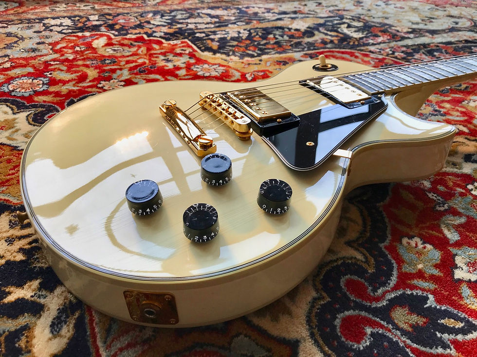 Thumbnail: SOLD! - 1996 Gibson Les Paul Custom Alpine White