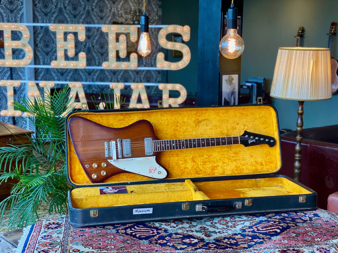 SOLD! - 1965 Gibson Firebird III Reverse w/ Non Reverse Headstock - ex Bonder