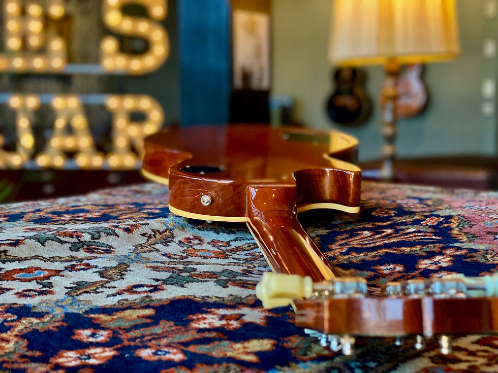 Thumbnail: SOLD! - 2009 54 conversion Gibson Les Paul Goldtop Tribute 1952 Prototype RI R4
