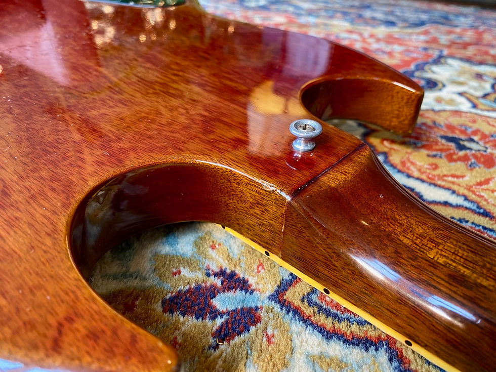 Thumbnail: SOLD! -1974 Gibson SG Standard w/ factory 'Gibson’ Bigsby Cherry faded to Walnut