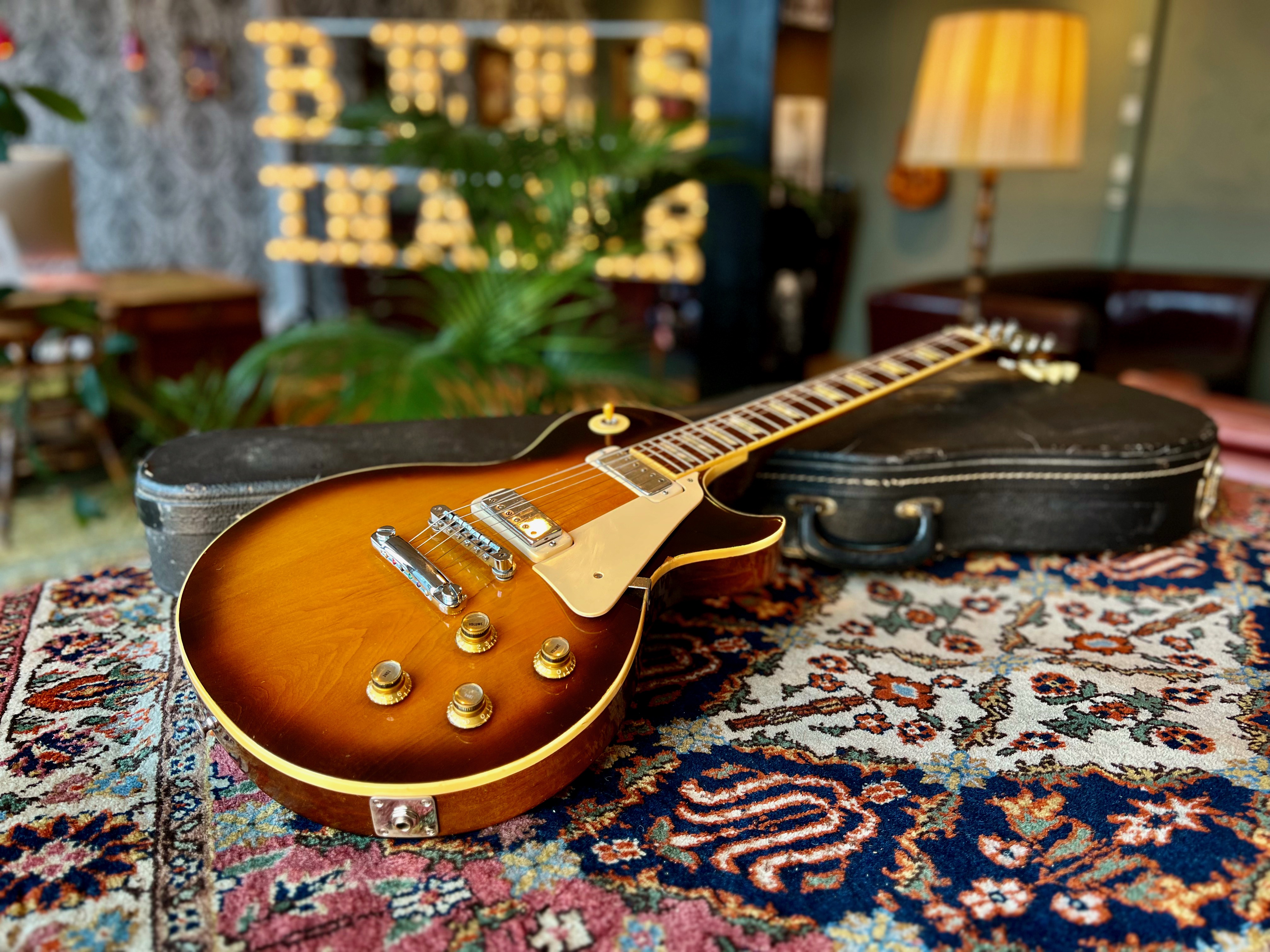 1975 Gibson Les Paul Deluxe Tobacco Burst - Thumbnail 3
