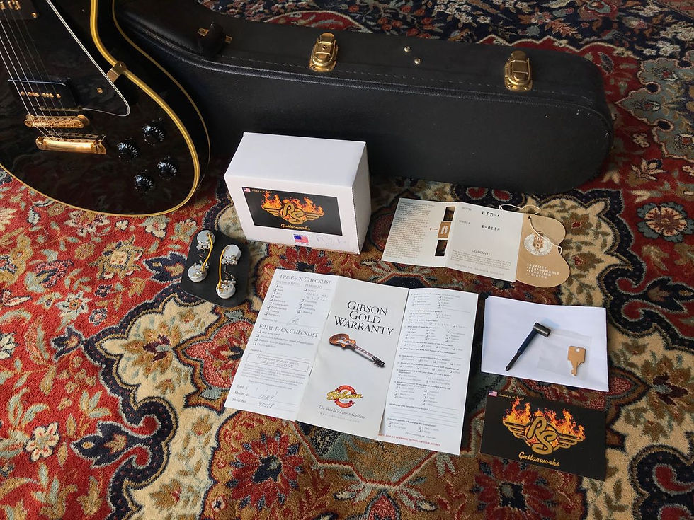 Thumbnail: SOLD! - 2000 Gibson Custom Art & Historic Les Paul Custom 1954 ’54 Reissue LPB-4