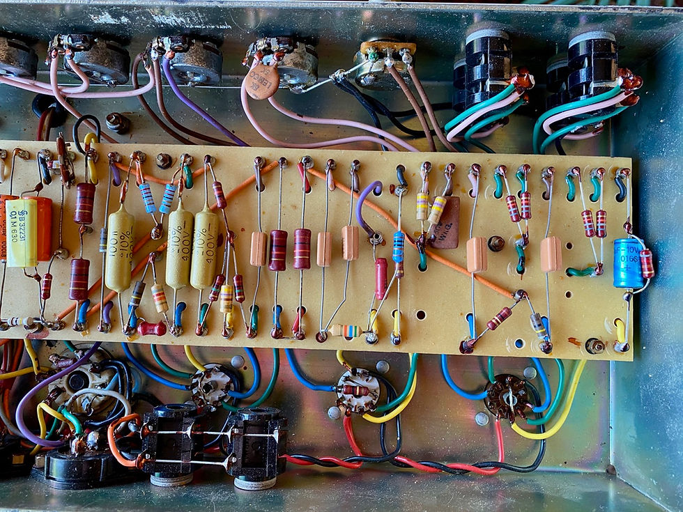 Thumbnail: SOLD! - 1973 Marshall #1986 JMP 50W Bass head