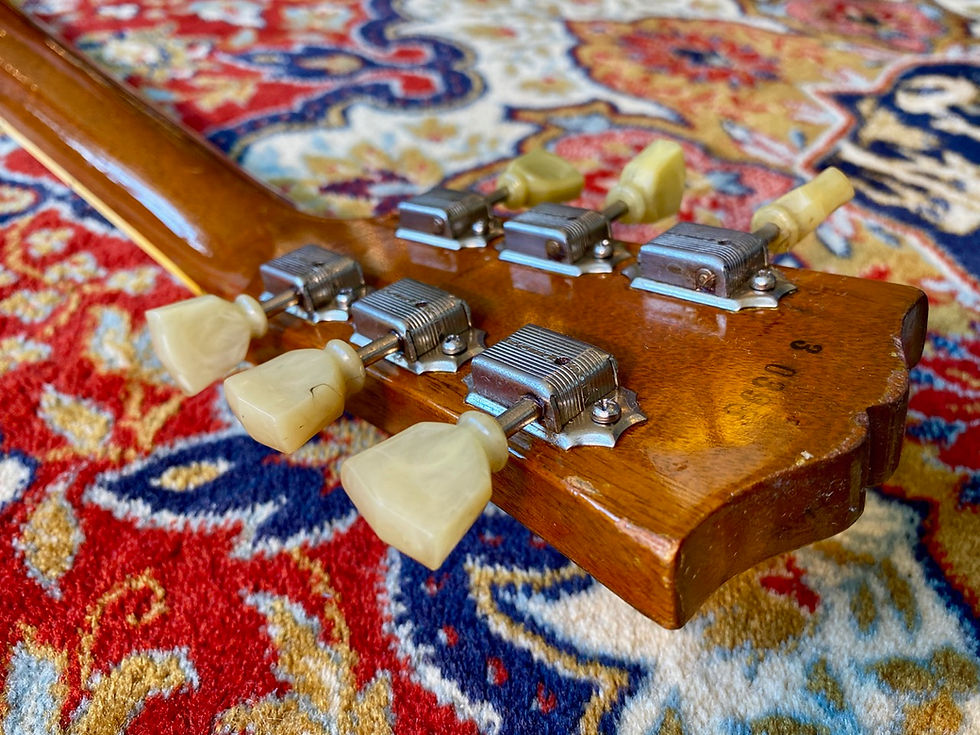Thumbnail: SOLD! - 1953 Gibson Les Paul Standard Goldtop Wrap around