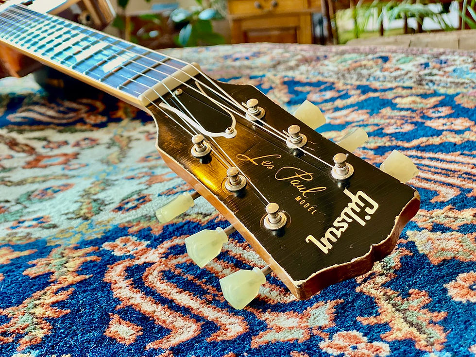 Thumbnail: SOLD! -2013 Gibson Custom Shop AGED Les Paul 1959 Joe Perry Tobacco Burst Murphy