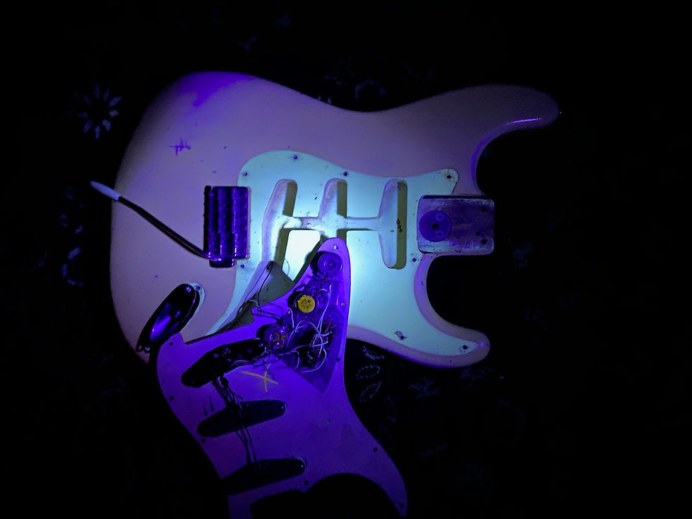 Thumbnail: SOLD! - 1974 Fender Stratocaster Olympic White Rosewood Big 70's Headstock