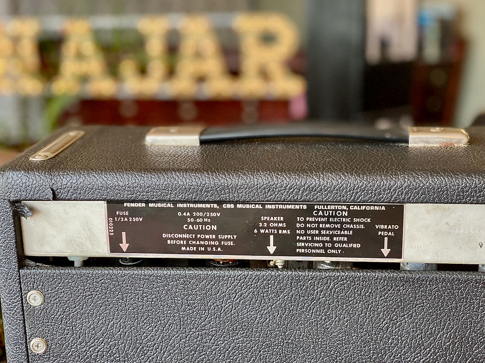 Thumbnail: SOLD! - 1978 Fender Vibro Champ Silverface AA764 Combo Tremolo