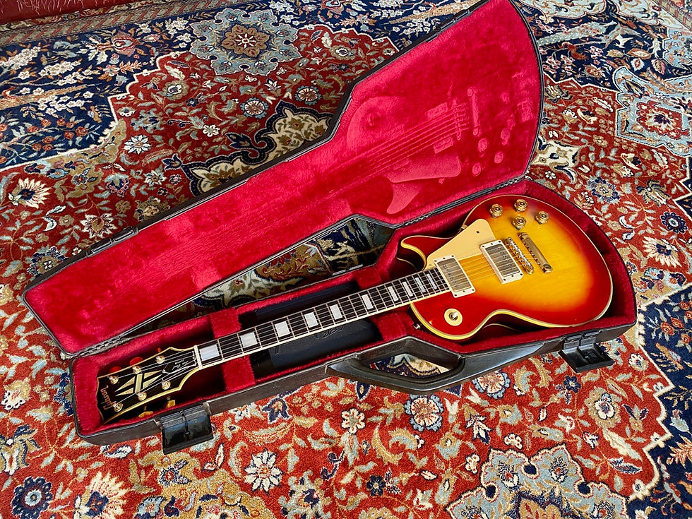 Thumbnail: SOLD! - 1971 Gibson Les Paul Custom Cherry Sunburst