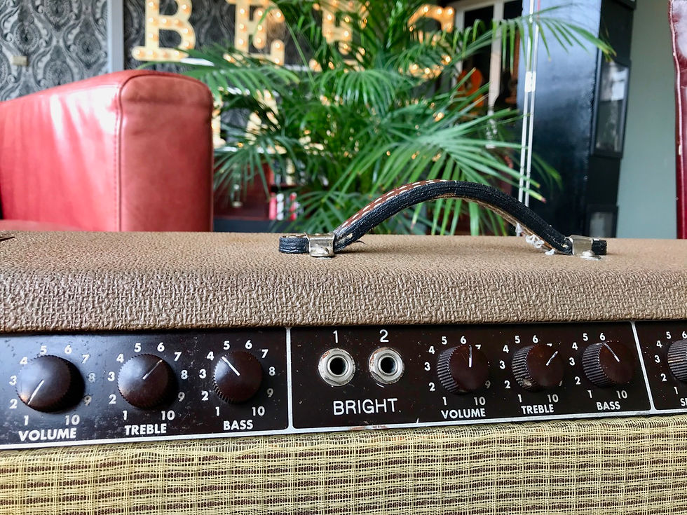 Thumbnail: SOLD! - 1962 Fender Vibrolux Brownface 6G11-A