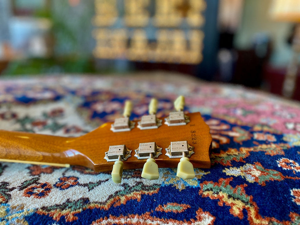 Thumbnail: SOLD! - 1991 Gibson Pre-Historic 1956 Les Paul Goldtop R6 Standard P90