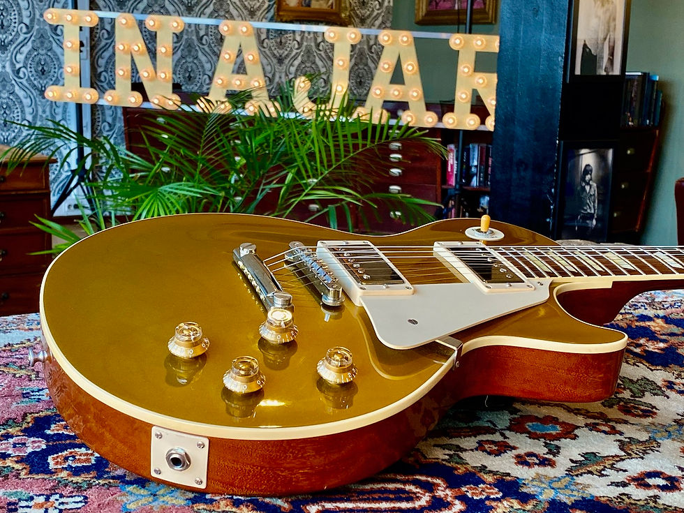 Thumbnail: SOLD! - 2014 Gibson Custom Shop Historic Reissue 57 Les Paul Goldtop R7 LPR7