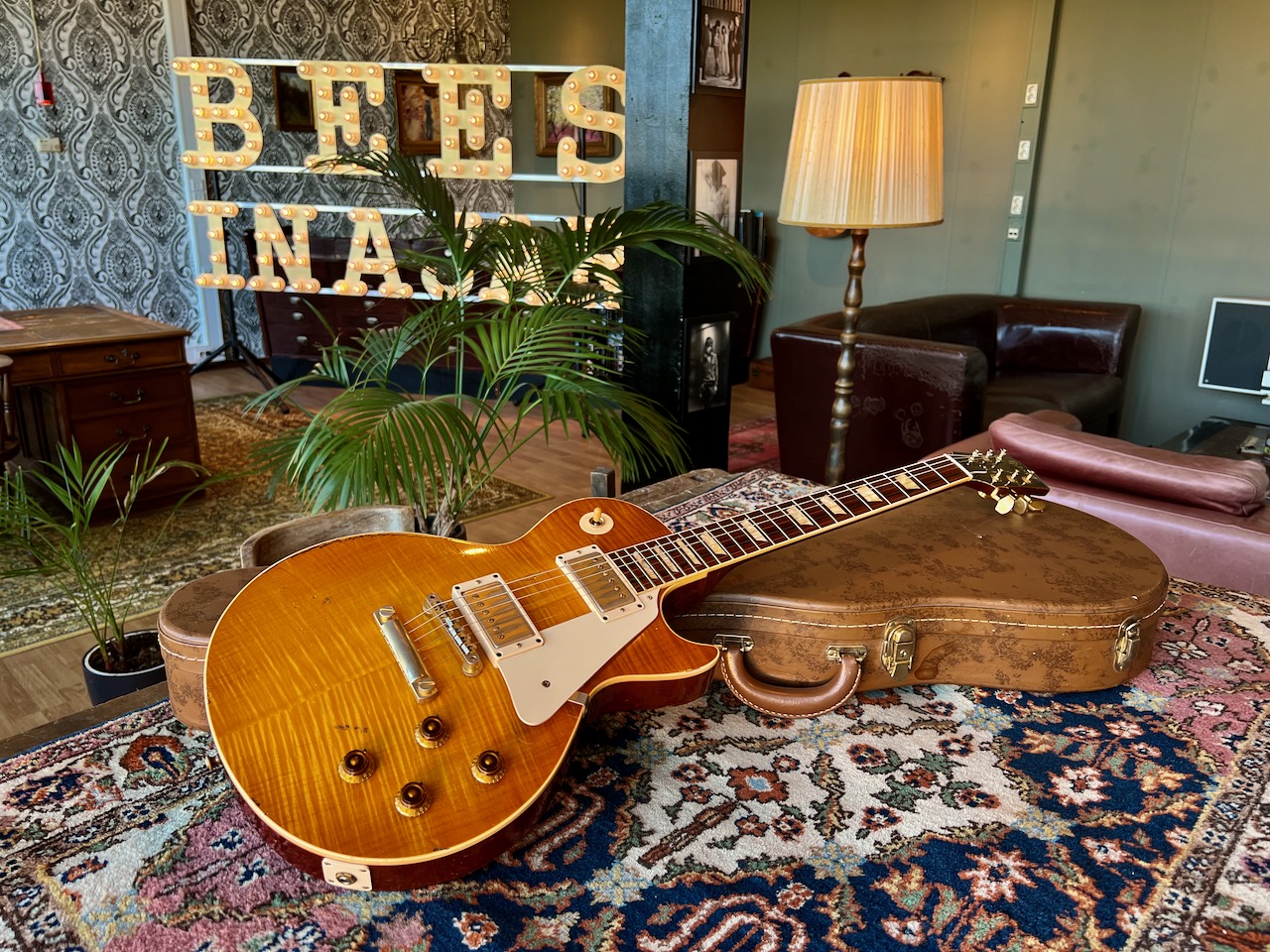 2003 Gibson Gary Rossington Ltd. Ed. 1959 Les Paul Tom Murphy Aged "Bernice" - Thumbnail 4