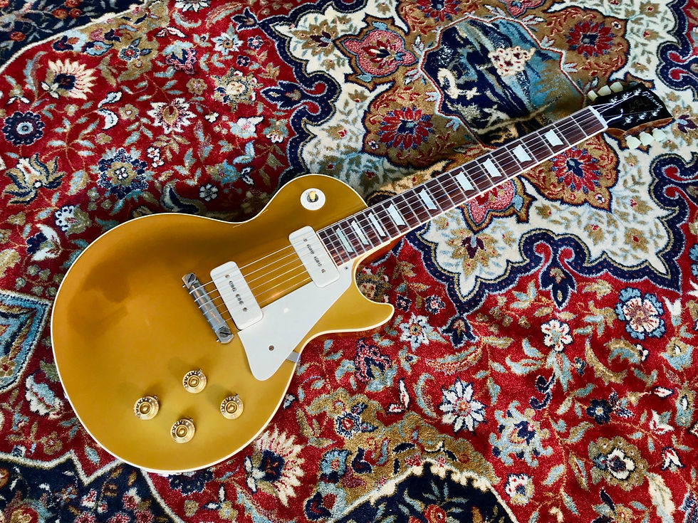 Thumbnail: SOLD! - 2015 Gibson Les Paul '54 R4 Goldtop Custom Historic LPR4 VOS
