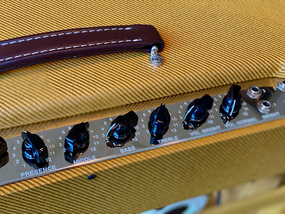 Thumbnail: SOLD! - 2024 Tubeking handbuilt 5F6 50W 2x12 Bassmaster '58  Fender Tweed Twin