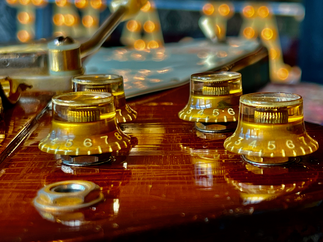 1963/1964 Gibson Firebird VII Reverse Sunburst Gold - Thumbnail 4
