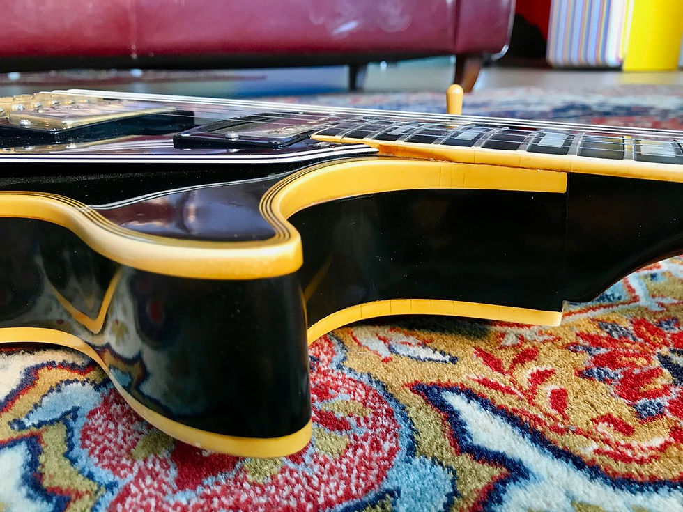 Thumbnail: SOLD! - 1977 Gibson Les Paul Custom Black Beauty