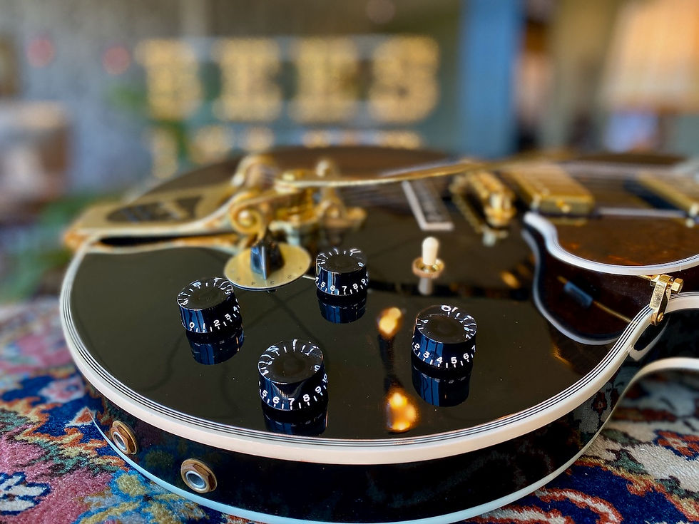Thumbnail: SOLD! - 1998 Gibson ES-355 BB King Signature Lucille Black Ebony w/ Bigsby