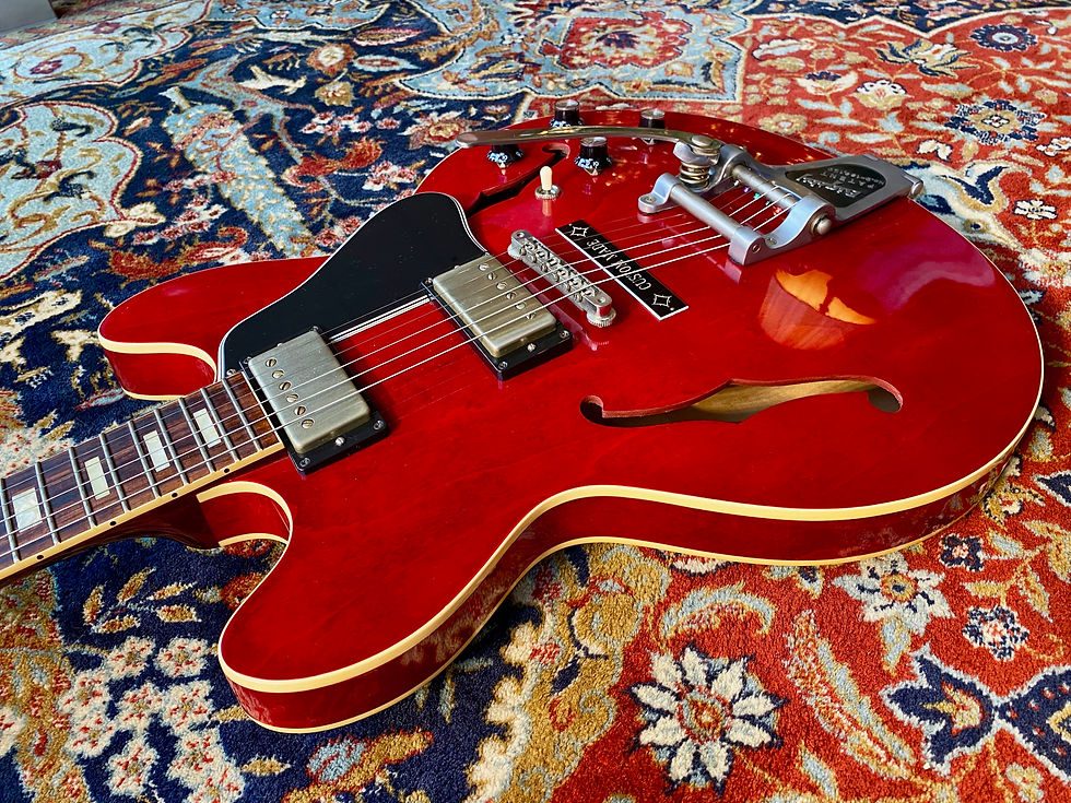 Thumbnail: SOLD! - 2014 Gibson ES-335 Rich Robinson '63 VOS Heritage Cherry Bigsby