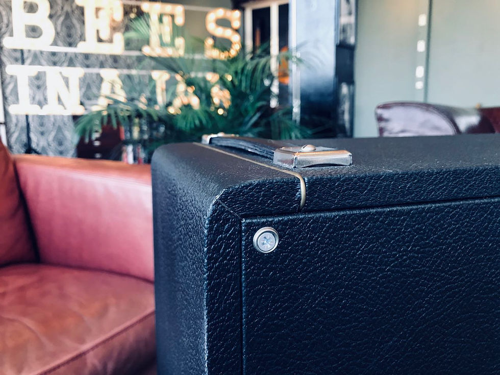 Thumbnail: SOLD! - 2006 Marshall Jimi Hendrix Limited Edition 1982AJH 4x12 Angled Pinstripe