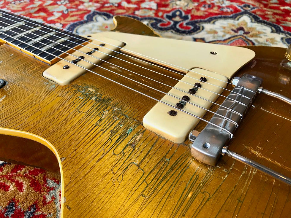 Thumbnail: SOLD! - 1953 Gibson Les Paul All Gold Goldtop