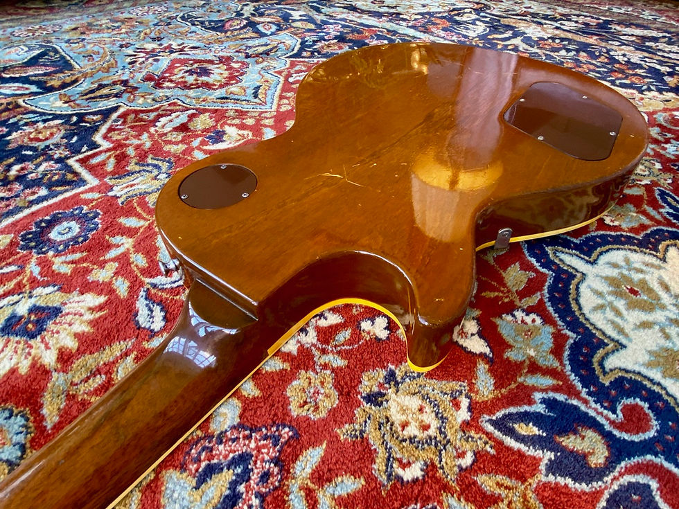 Thumbnail: SOLD! - 1953-1956 Gibson Les Paul Goldtop conversion + 1953 Gibson BR-6 Amp