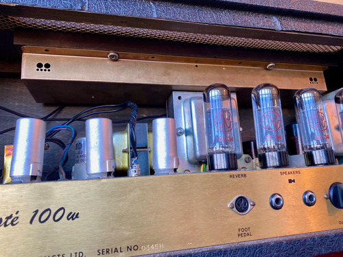 SOLD! - 1976 Marshall JMP Artiste 2068 100w Reverb EL34 Amp