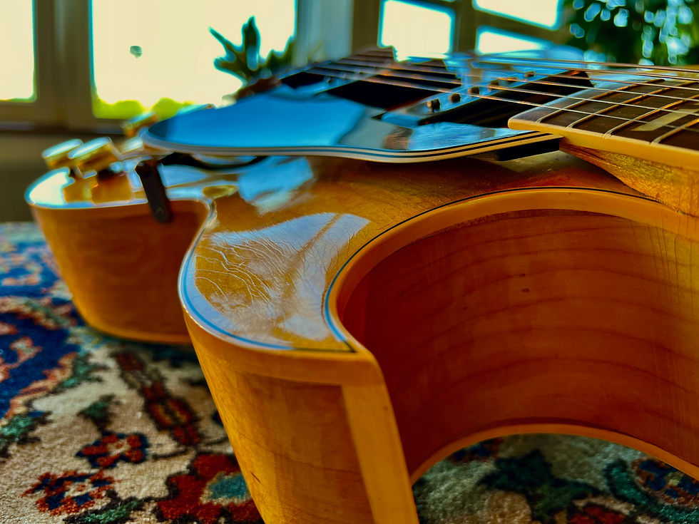 Thumbnail: 1955 Gibson ES-175 DN Natural Blonde