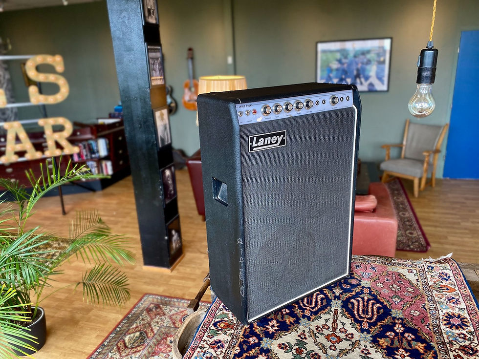 Thumbnail: SOLD! - 1973 Laney Supergroup LC-50 2x12 Combo G12M T1221