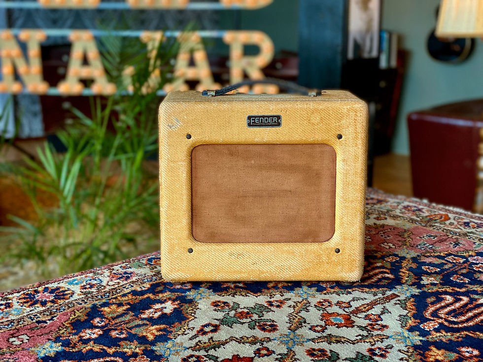 Thumbnail: SOLD! - 1950 Fender Princeton 5A2 TV Front 5W Tweed 1x8" Amp