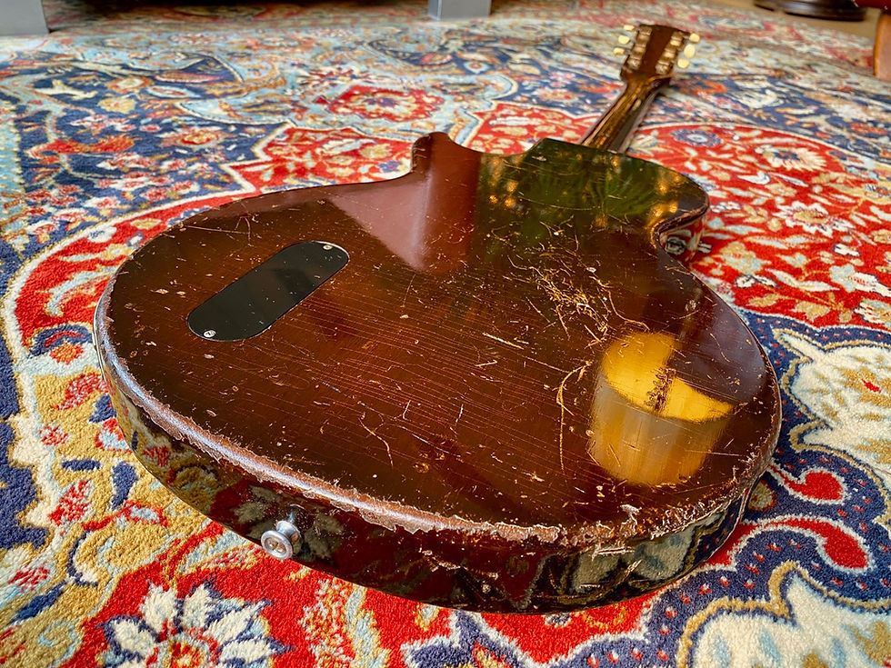 Thumbnail: SOLD! - 1955 Gibson Les Paul Junior Single Cut Tobacco Burst