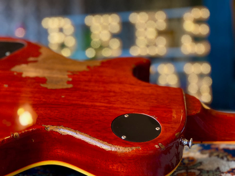 Thumbnail: SOLD! - 2014 Gibson Aged & Signed Les Paul Joe Bonamassa Skinnerburst #3