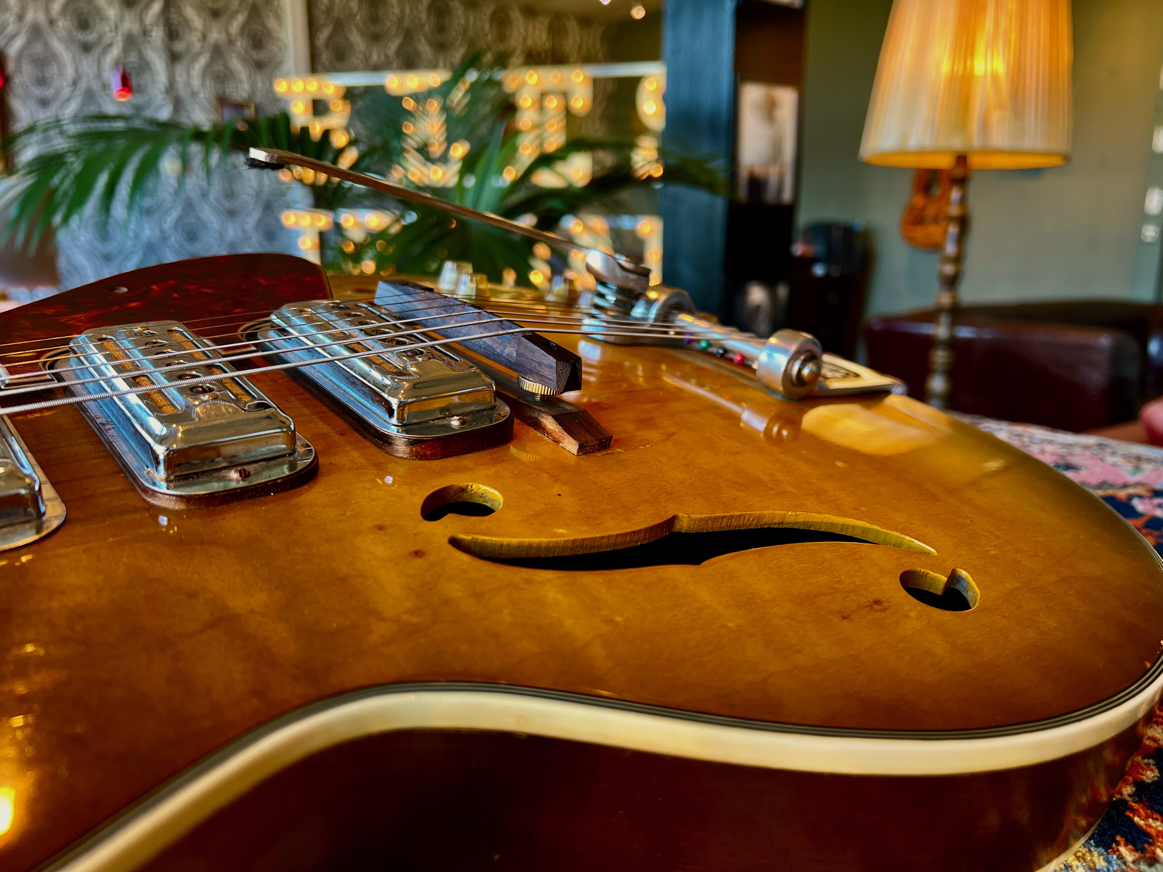 1963 Harmony H75 w/ Bigsby H76 H-75 - Thumbnail 6