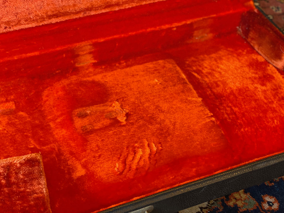 Thumbnail: SOLD! - 1967 - 1971 Fender "Tail logo" Stratocaster Telecaster hardshell case