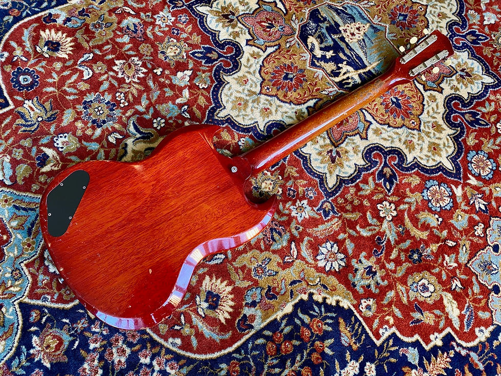 Thumbnail: SOLD! - 1963 Gibson Les Paul Junior SG Model Cherry - 2,9Kg