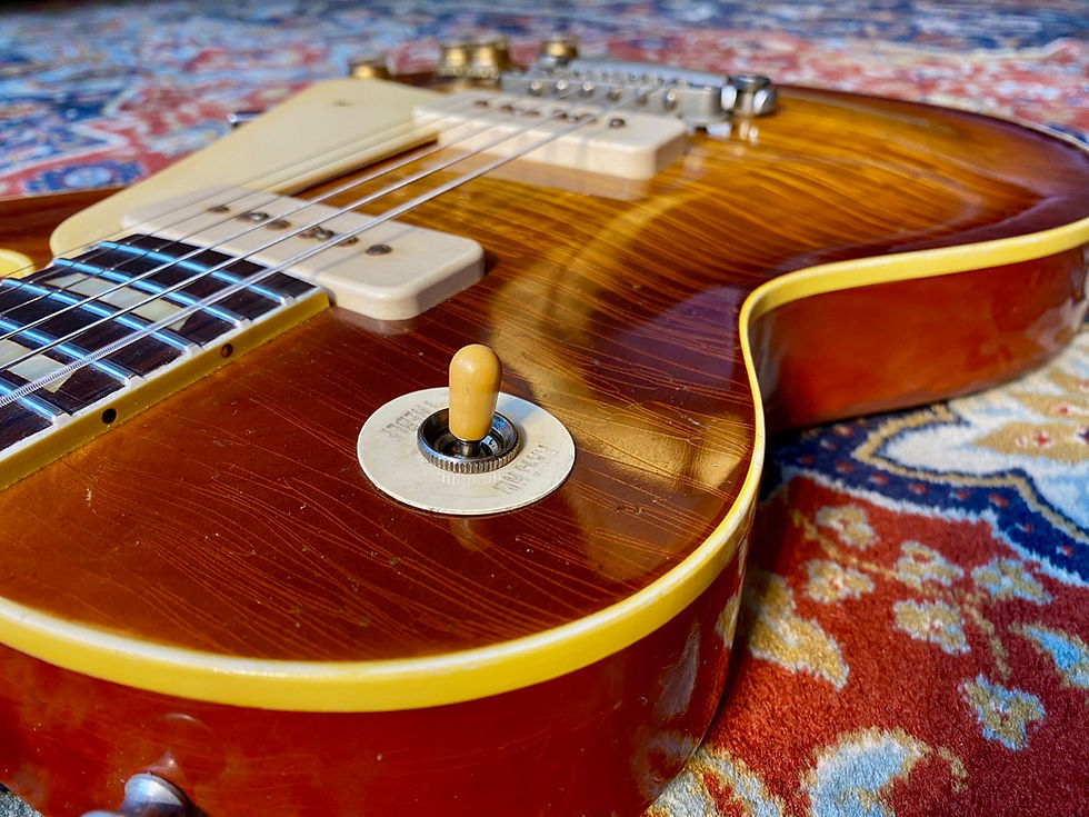 Thumbnail: SOLD! - 2021 Aged Panucci '59 Les Paul Inspired Series 2 x P90