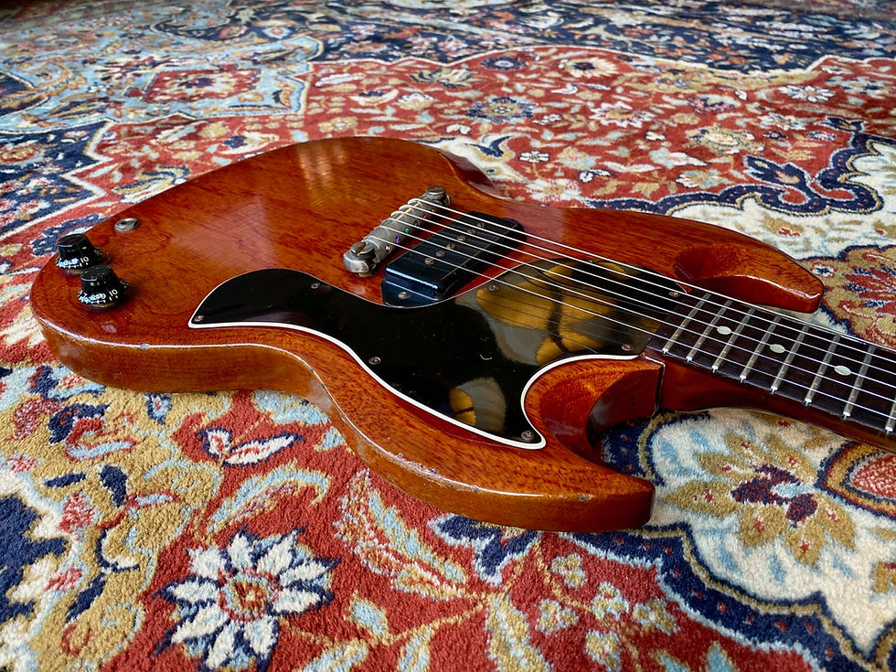Thumbnail: SOLD! - 1961 Gibson Les Paul Junior SG jr Cherry Red Small Guard