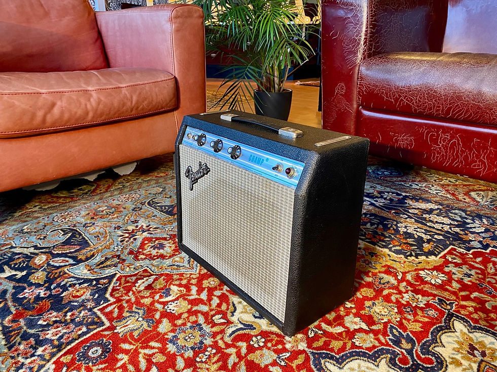Thumbnail: SOLD! - 1979 Fender Champ Silverface