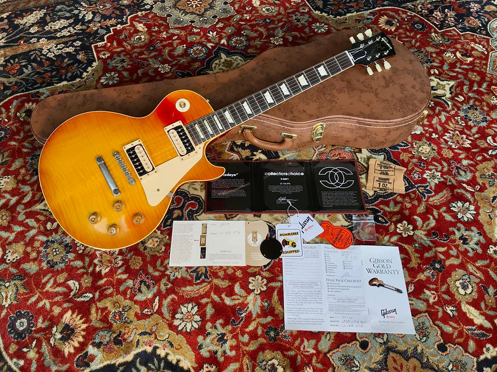 Thumbnail: SOLD! - Gibson Collectors Choice Ed King 1959 Les Paul "Red Eye" Aged CC16A
