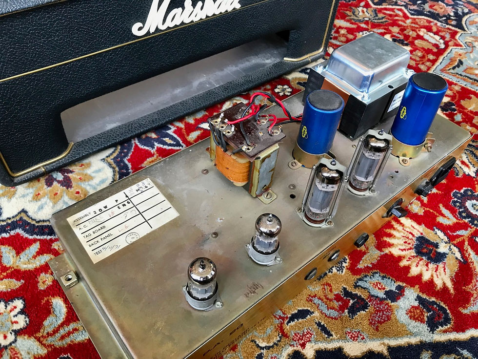 Thumbnail: SOLD! - 1971 Marshall JMP PA20 20w Valve Guitar Amplifier Head Plexi