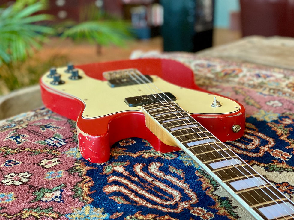 Thumbnail: SOLD! - 2022 DY handbuilt Fender Chris Shiflett Telecaster Deluxe P90 replica