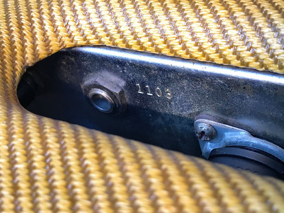 Thumbnail: SOLD! - 1953 Fender 5C3 Tweed Deluxe Wide Panel