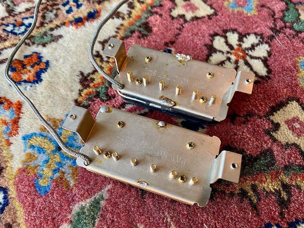 Thumbnail: SOLD! - 1974-1978 Gibson T-TOP Humbuckers PAF pickups
