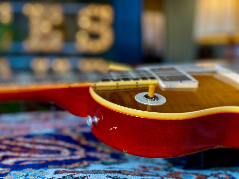 Thumbnail: SOLD! - 2014 Gibson Aged & Signed Les Paul Joe Bonamassa Skinnerburst #3