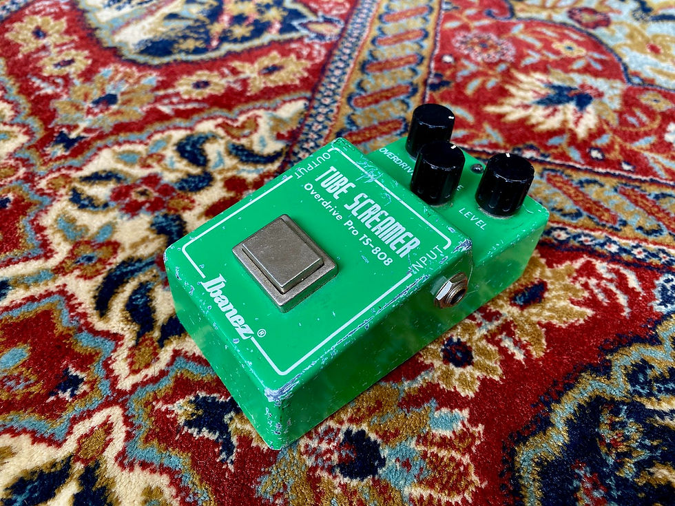 Thumbnail: SOLD! - 1980 Ibanez Tube Screamer TS-808 JRC4558 D "R" tubescreamer TS808