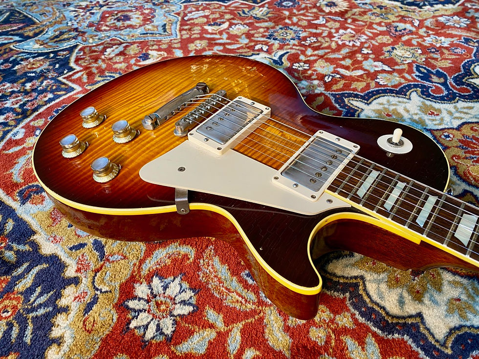 Thumbnail: SOLD! - 2014 Gibson Aged Les Paul Dutchburst CC18 Collectors Choice #18